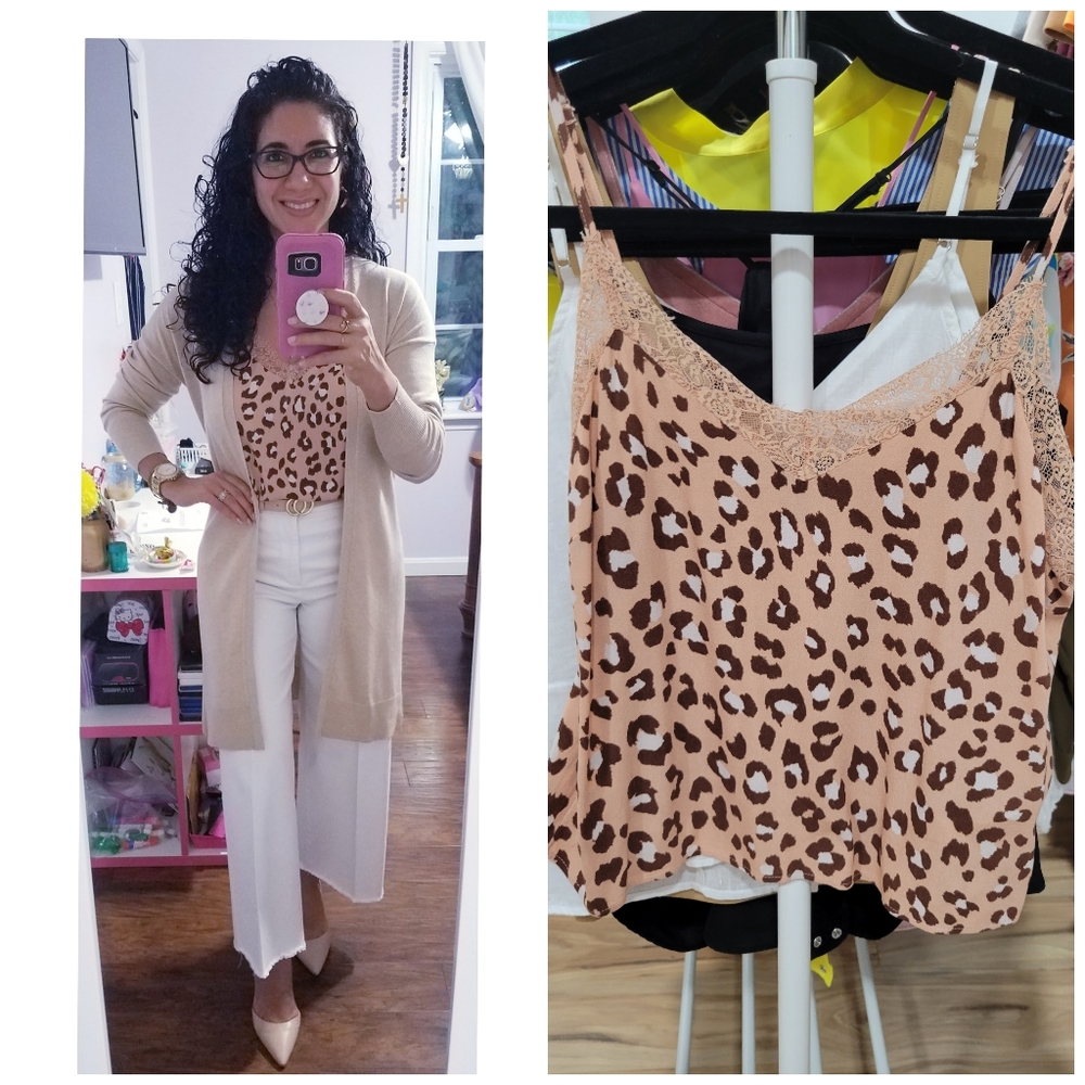 Forever21 Leopard Print Cami